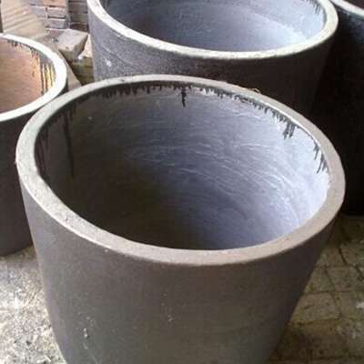 High Temperature Furnace Large Size High Purity High Density Graphite Crucible