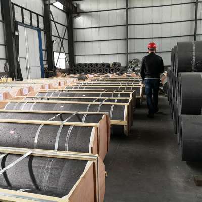 UHP 300/ 350/ 400/ 450/ 500/ 550/ 600 Graphite Electrodes For Arc Furnace China Manufacturer