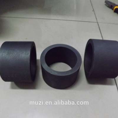 Glass molding with graphite mould